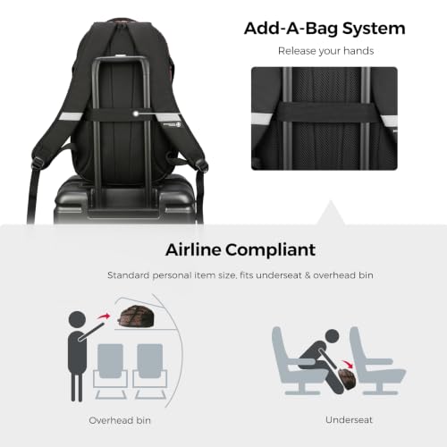 Swissdigital Design Backpack for Men with USB Charging Port SD803-103 - color: Brown Leopard