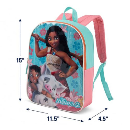Disney Moana Backpack - Kids Backpack for Girls - color: Moana