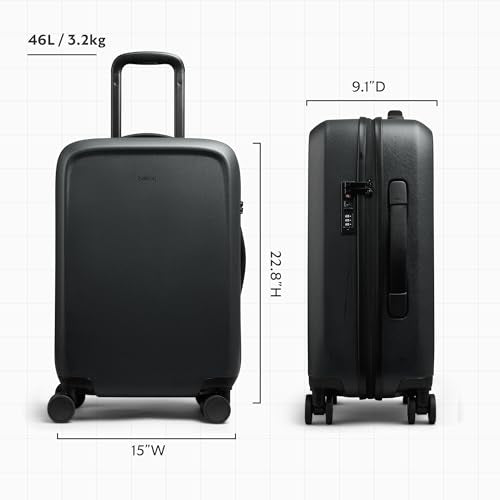 Bellroy Transit Carry-On Large, Hard Shell Luggage - Black - color: Black