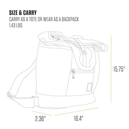 Carhartt Convertible Backpack Tote Black - color: Convertible Backpack Tote (Black)