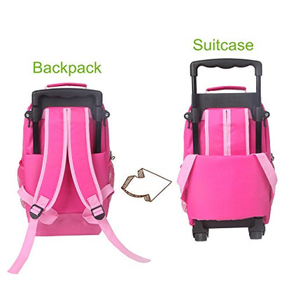 Yodo 3-Way Kids Suitcase Luggage or Toddler Rolling Backpack with wheels - color: Owl-Small, style: Owl