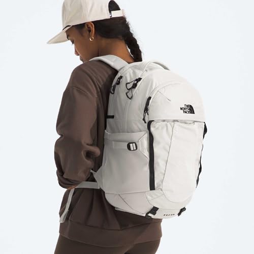 The North Face 여성용 Recon 에브리데이 백팩, 화이트 듄/블랙, OSFA - color: 화이트 듄/Tnf 블랙