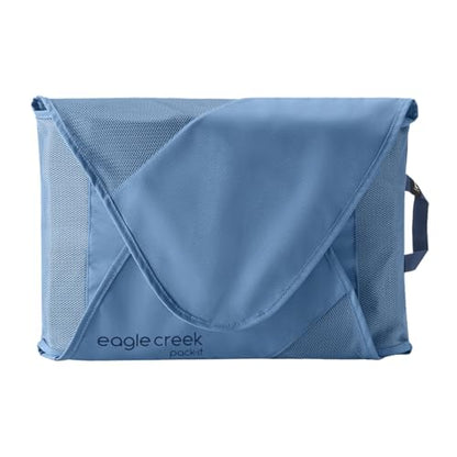 Eagle Creek Pack-It Reveal Garment Folder, Large, Blue Dawn | Travel Garment Bag with Compression Wings to Maximize Luggage Space, Convenient Top Handle, Quick-Drying Material - color: Blue Dawn