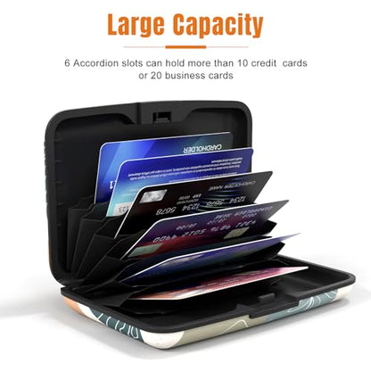 Rimilak Aluminuml Credit Card Holder,Modern Abstract Art - color: Modern Abstract Art