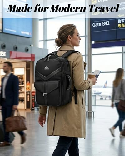 MATEIN CLASSIC Underseat Personal Item Backpack for Airlines 18x14x8 inches