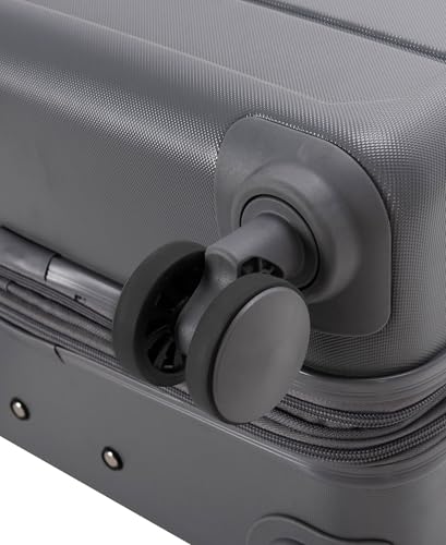 French Connection Le Voyage Luggage Set, Quiet Shade, 3 Piece Set - color: Quiet Shade, size: 3 Piece Set (30"/26"/22")