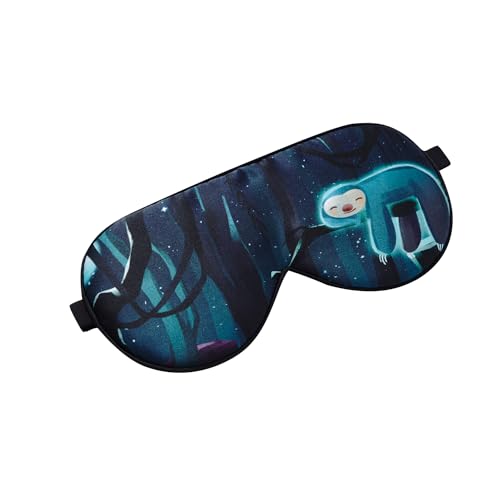 Alaska Bear Mulberry Silk Sleep Mask, Cool and Smooth(Sloth) - color: Sloth