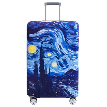 Travelkin 여행 가방 Tsa 승인 여행 가방 커버 프로텍터, Galecy, Galecy Galaxy - color: Galecy, size: XL(29-32inch suitcase)