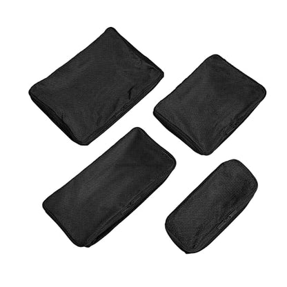 Away Insider Packing Cubes Set of 4, Lightweight Travel Luggage Organizers - color: Jet Black
