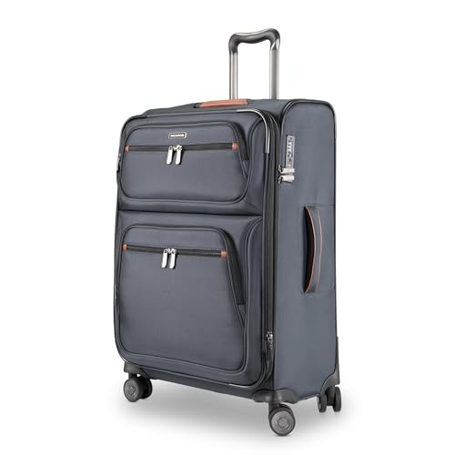 Ricardo Beverly Hills Montecito 3.0 Softside Luggage Collection Expandable Suitcases with Wheels and TSA Lock, 25" Medium Check-in (Graphite, 25-inch Medium Check-in) - color: Graphite, size: 25-inch Medium Check-in