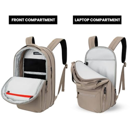 Sherpani Camden Pro Convertible Laptop Backpack (Dune) - color: Dune