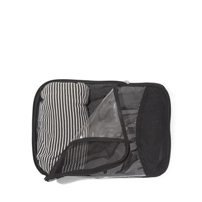 Baggallini Compression Cube 4-piece Set - color: Midnight Blossom Print