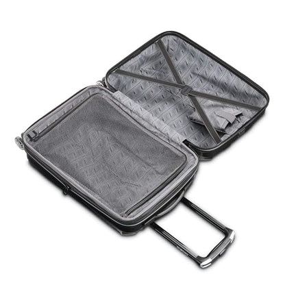 Samsonite Centric 2 Hardside Expandable Luggage with Spinner Wheels, Black, Carry-On 20-Inch - color: Black, size: Carry-on Spinner