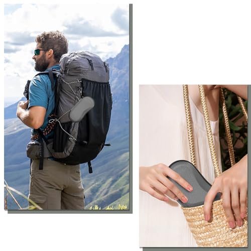 FINTIE Sunglasses Case, Hard EVA Shell Shockproof Sport Glasses Case - color: Dark Grey