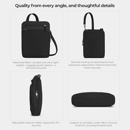 Travelon Anti-Theft Metro Small Crossbody - color: Black