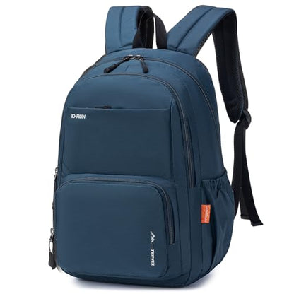 40x30x15cm Personal Item Travel Backpack,16x12x6inch Carry On Bag - color: Blue