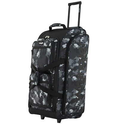 Wrangler Wesley Rolling Duffel Bag, Digital Camo - color: Digital Camo