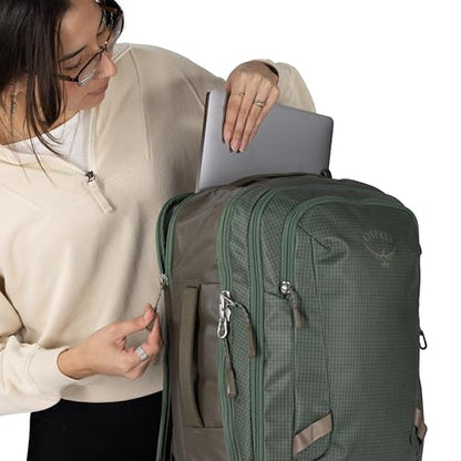 Osprey Transporter 26+6 여행용 팩, 그린 OS - color: 파인 리프 그린