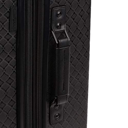 SwissGear 7739 Hardside Luggage Trunk with Spinner Wheels, Black, Checked-Large 26-Inch - color: Black, size: Checked-Large 26-Inch