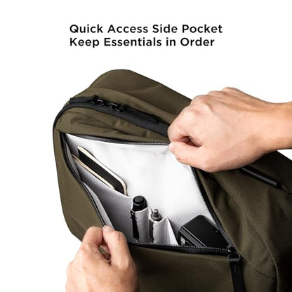 ALPAKA Metro Backpack 12L Compact Laptop Backpack Army Green - color: Army Green-axoflux 300d