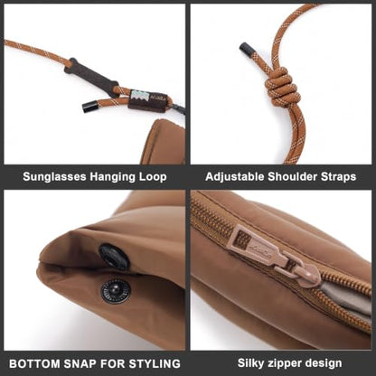 ACUARIO Crossbody Bags for Women - color: Darkbrow