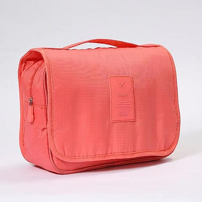 Waterproof Travel Toiletry Bag, Portable Hanging makeup Organizer