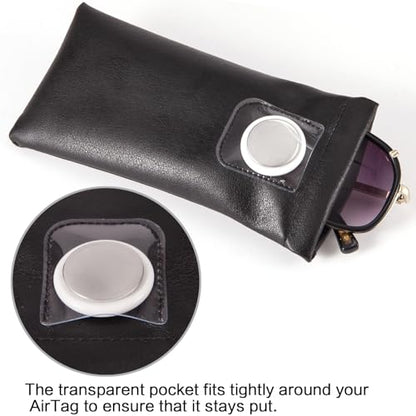 TRIUMPH VISION Eyeglass Case Glasses Case Soft Sunglass Pouch Sleeve 3 Pack - color: 3pcs Black