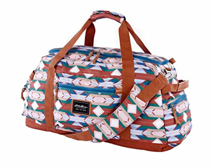 Eddie Bauer Bygone Duffel | Travel | Lightweight | Durable | Rugged Polyester/Nylon | U-Shaped Main Compartment - color: Sienna, size: 45L