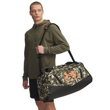 Under Armour Undeniable 5.0 Duffle - color: (308) Expedition Green / Black / Orange Base, size: Medium (58L)