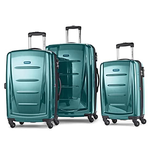 Samsonite Winfield 2 Hardside Luggage with Spinner Wheels, 3-Piece Set (20/24/28), Cactus Green - color: Cactus Green, size: 3-Piece Set (Carry on/Medium/Large)