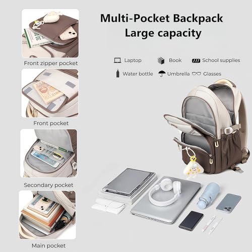 Rolling Backpack with 6 Wheels for Girls Boys, Kids Roller Book Bag for Elementary Middle School Wheeled Bag for Travel with Cute Pendant - color: 6 Wheels-275#grey