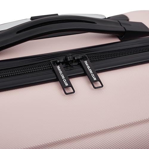 Travelers Club Skyline 22" Carry-On Spinner Luggage, Filmy - color: Filmy