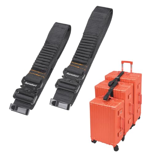 Luggage Connector Straps 2 Pack, Luggage Strap for Suitcases - size: Medium