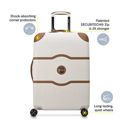 DELSEY PARIS Chatelet Air 2.0, 20 Inch Carry-On Plus Luggage, Blush Pink - color: Blush Pink, size: Carry-on Plus 20 Inch