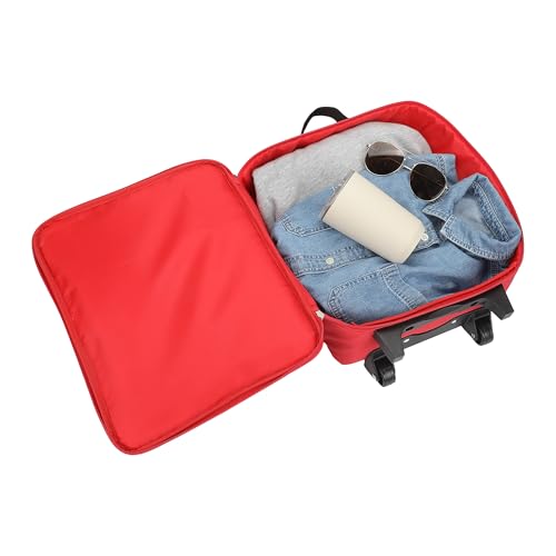 Bioworld Spider-Man Web 14" Youth Soft Sided Luggage - color: Spider-Man Web Red