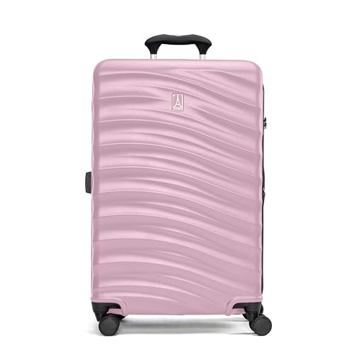 Travelpro Maxlite Air V2 Hardside Expandable Checked, Pink, 25-Inch - color: Pink, size: Checked Medium 25-Inch