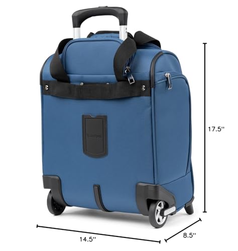 Travelpro Maxlite 5 Softside Carry-On Underseat Luggage, Blue, 15-Inch - color: Ensign Blue
