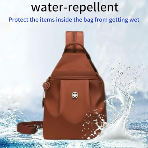 Waterproof 2-Way Commuter Bag, Convertible Tote Backpack, Anti-Theft Work Bag for Women, 30x21x14cm (Purple) - color: Purple