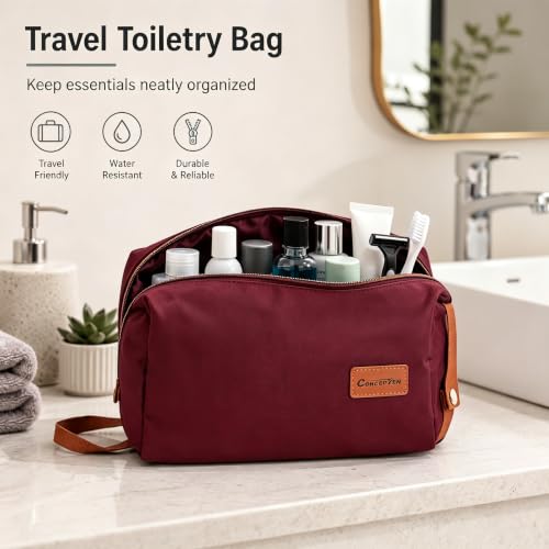 Rosamo 5 Piece Expandable Luggage Set,Hard Suitcases with TSA Lock Spinner Wheels 20/24/28 inch (Red) - color: Red, size: 5 PCS