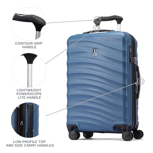 Travelpro Maxlite Air V2 Hardside Expandable Carry-On, Blue, 20-Inch - color: Ensign Blue, size: Carry On 20 Inch