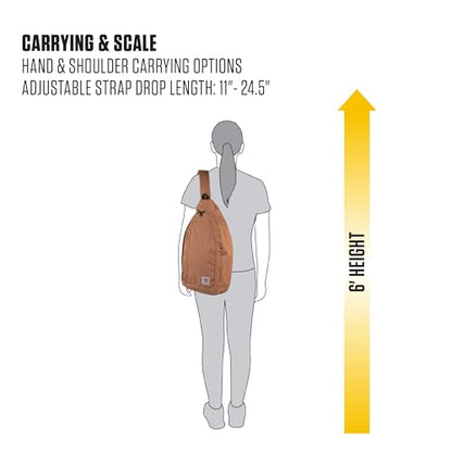 Carhartt Classic 10L Multi-Carry Sling Bag Greentstone - color: Crossbody Backpack (Greenstone)