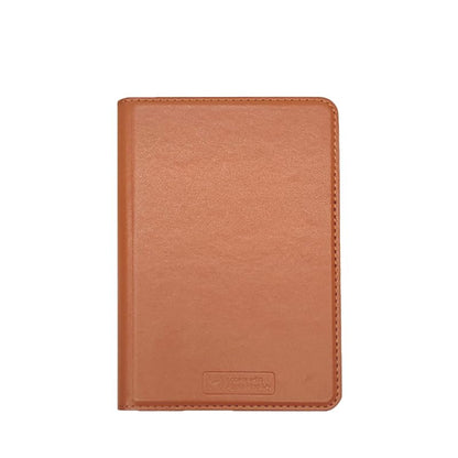 Travel Passport Holder, Wireless Charging Tracker, iOS Only – Brown - color: Brown