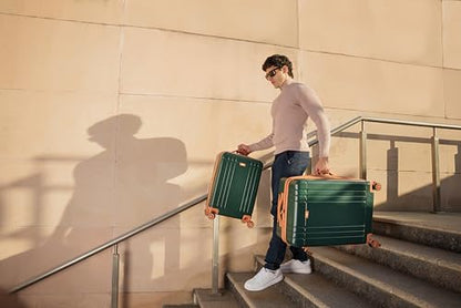 Dockers Hooper Hardside Expandable 8-Wheel Spinner Travel Checked Luggage, 28-Inch, Ponderosa Pine - color: Ponderosa Pine, size: 28-Inch Checked