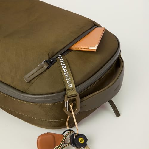 Troubadour Apex Backpack 4.0 EPX Edition - Ultra-Durable 22L Laptop Backpack with Recycled EPX Fabric, Fits 17” Laptop - Lightweight, Travel & Work Backpack – Olive - color: Olive, size: Apex 4.0 EPX