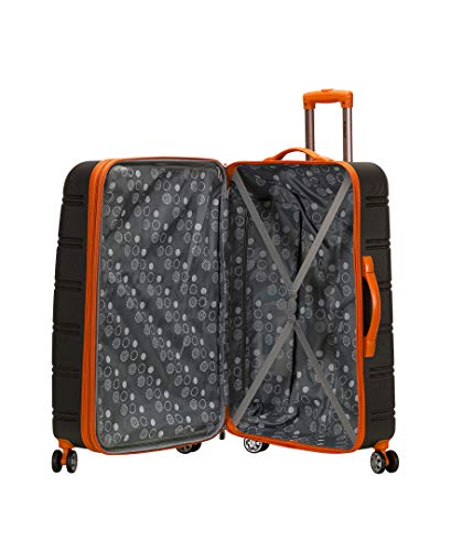 Rockland Melbourne Hardside Expandable Spinner Wheel Luggage, Charcoal, 2 Piece (20"/28") - color: Charcoal, size: 2 Piece (20"/28")