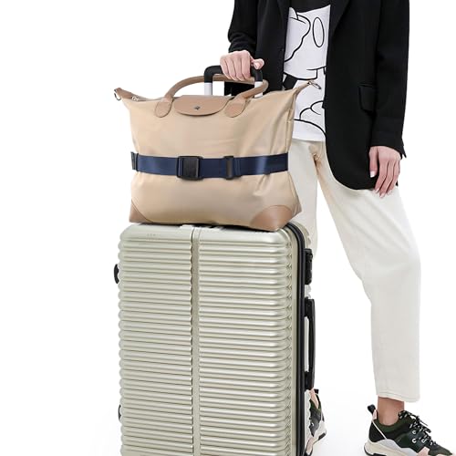 Travel Inspira Magnetic Quick Release Luggage Straps Blue - color: Navy Blue
