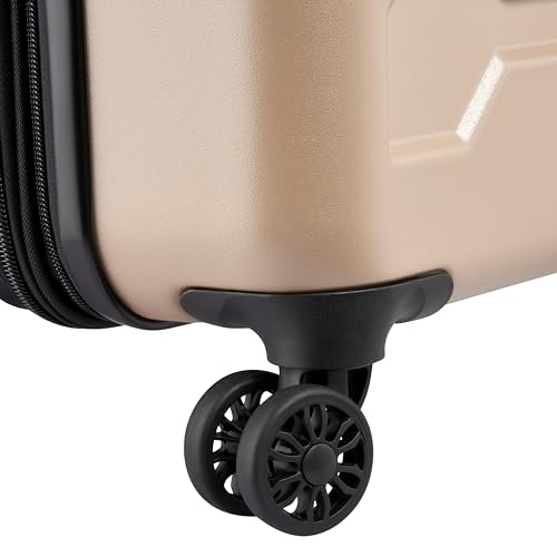 Jeep JH004C Hardside Expandable Luggage with Spinner Wheels, Beige, Carry-On 20 Inch - color: Beige, size: Carry-On 20 Inch