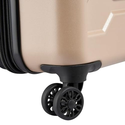 Jeep JH004C Hardside Expandable Luggage with Spinner Wheels, Beige, Carry-On 20 Inch - color: Beige, size: Carry-On 20 Inch