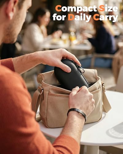 ProCase Sunglasses Case, Hard Shell Glasses Case for Men Women -Black - color: Black