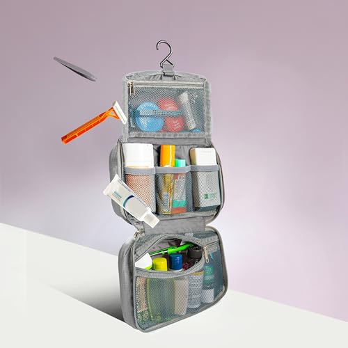 Travelon Compact Hanging Toiletry Kit - color: Charcoal